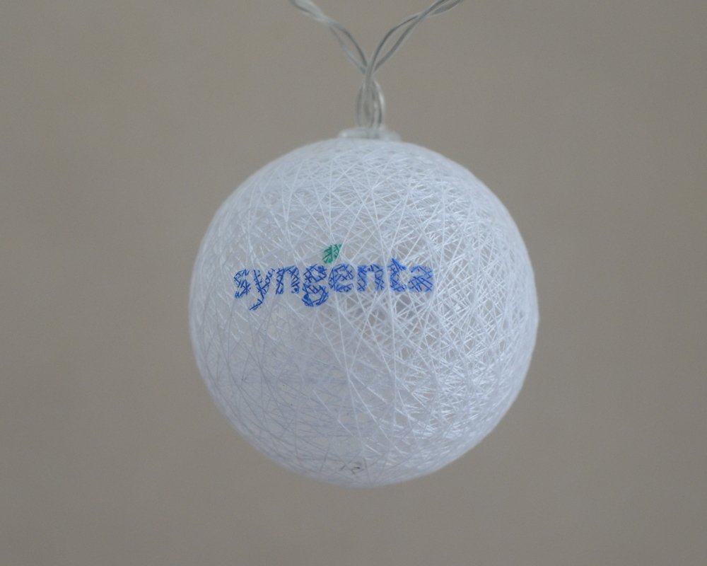 Новогодняя гирлянда Syngenta