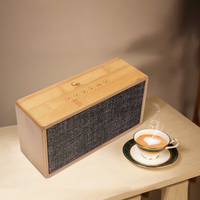 Портативные колонки из бамбука
