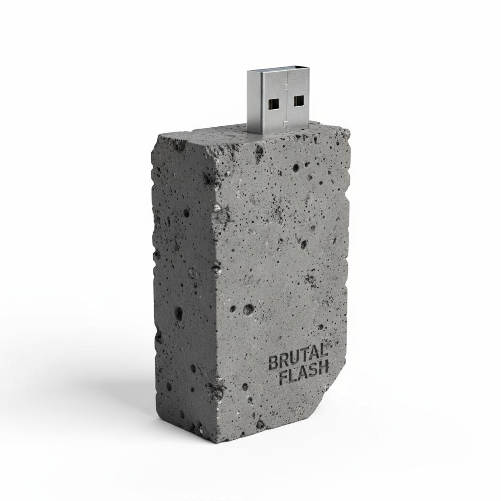 Флешки из бетона